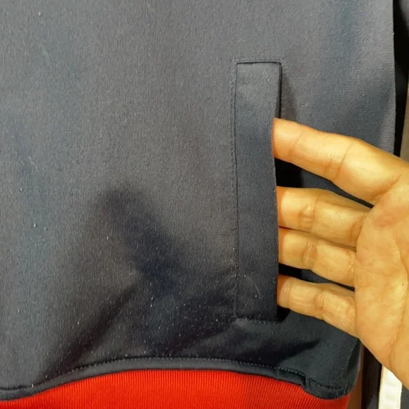 Vintage Levis Zip Up Warm Up Jacket Size M - Picture 9 of 13